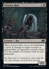 MTG OSSUARY RATS 24 EXC - RATTI DELL'OSSARIO - J22 - MAGIC