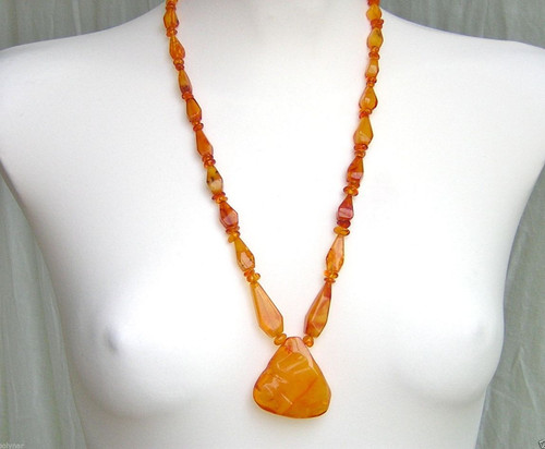 Collana ambra naturale - collana,