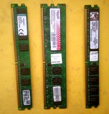DDR 2 da 1 giga e 2 giga funzionanti Kingston e Vdata 