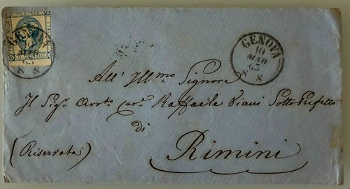 Italia 1865 lettera - 1865,