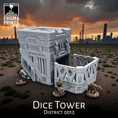 Torre dei dadi - 28 mm