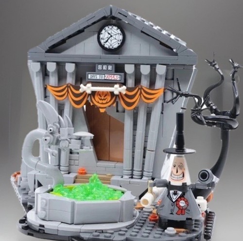 Lego the nightmare before - lego,