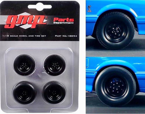 Set ruote pneumatici gmp - set, 1/18