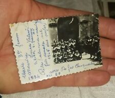 SALZA IRPINA PICCOLA FOTO 1934 ALUNNI E INSEGNANTE CON AUTOGRAFI COME DA FOTO 
