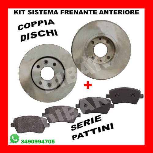 Kit dischi pastiglie - dischi+pastiglie, renault