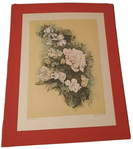 Litografia fiori vespignani - litografia,