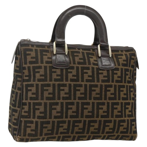 Borsa mano tela fendi - tela,