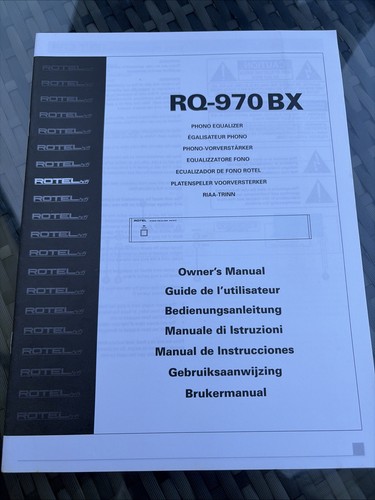 970bx equalizzatore phono - equalizzatore,