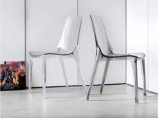 4 SEDIE CON STRUTTURA IN