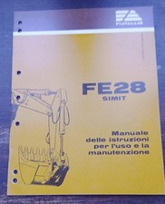 FIAT ALLIS F28 SIMIT MANUALE