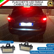 PLACCHETTE A LED LUCI TARGA 18