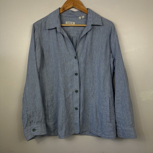 Orvis linen chore giacca - linen,