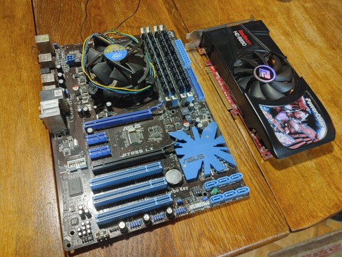 Asus p7p55d scheda - p7p55d, lx
