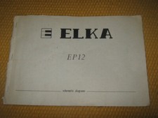 Elka EP12 Libro Schemi Organo 1984