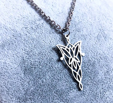 Collana elfica donna Stella del Vespro SIGNORE degli ANELLI Arwen Elfo HOBBIT