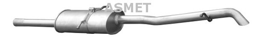 Asmet silenziatore finale - silenziatore,