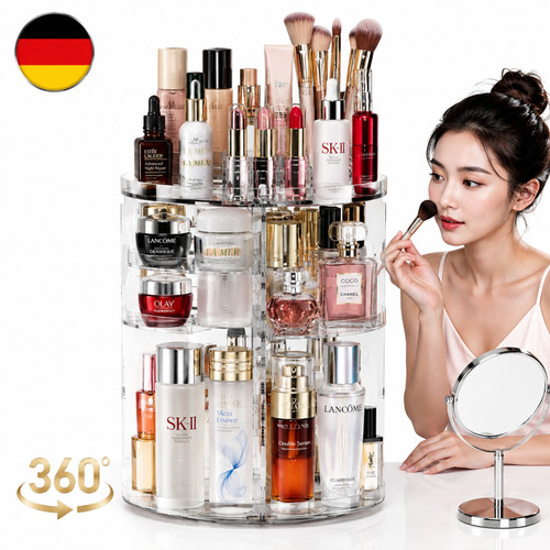 Organizer trucco girevole - trucco,