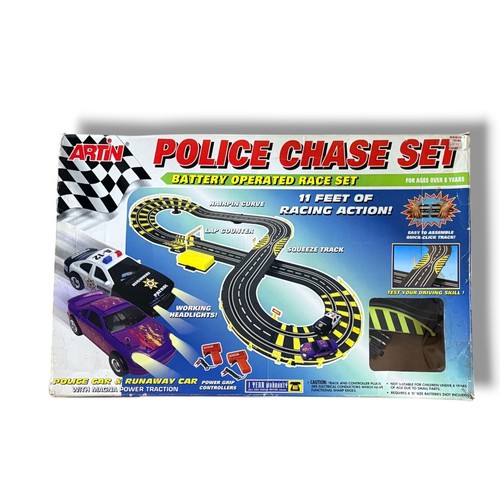 Artin police chase slot car - chase,