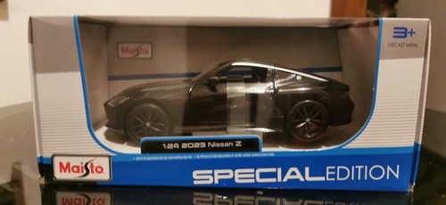 Nissan 400z 2023 black - 400z, 1:24