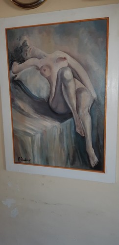 Dipinto nudo donna - dipinto, di