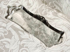 Vassoio Art Nouveau argento massiccio 800 fratelli audaci - Schwäbisch Gmünd 1900 circa