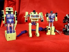 LOTTO N.3 Transformers Escavators Devastator made in Japan HASBRO TAKARA 1980/84