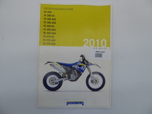 Manuale istruzioni husaberg - manuale, di