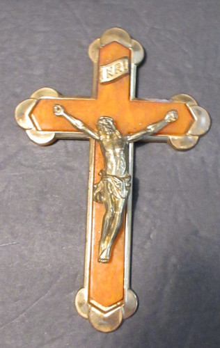 Crocifisso parete vintage - da,
