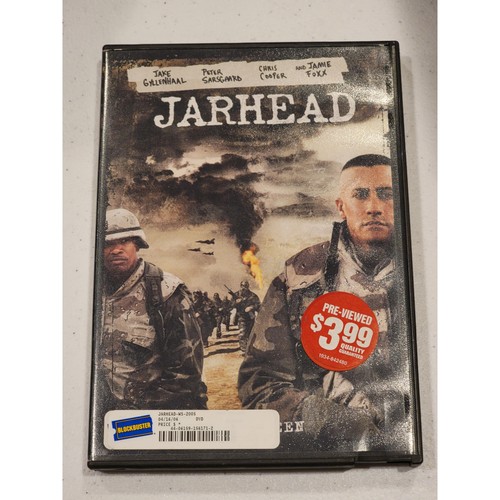 Blockbuster jarhead dvd war - jarhead,