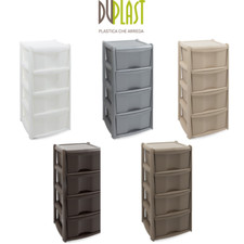 CASSETTIERA VULCANO DUPLAST 4 CASSETTI 39x39 - H. 80 CM VARI COLORI