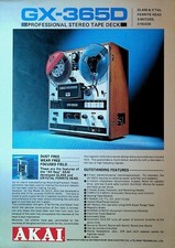 Akai GX-365D foglio