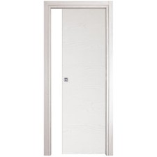 500243   Q.TA' 1 PORTA MICROTEC SCORREV FRASSINO BIANCO 90X210