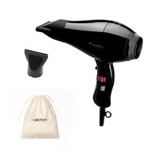 Elchim - Phon Digitale per Capelli Xlite Plus Nero con Sacchetta Bianca (e7s)