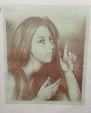 Pregiata Prova D'Autore - Gregorio Sciltian Litografia L'ECO - 50x70 Certificata