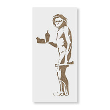 Take Out Banksy Stencil -
