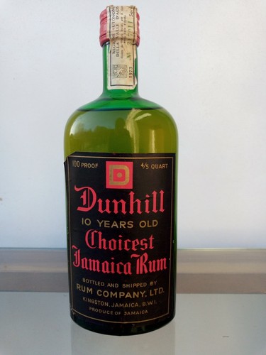 Rum dunhill years - , old