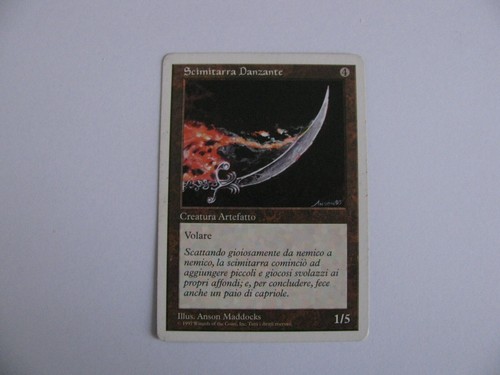 Mtg scimitarra danzante - scimitarra,