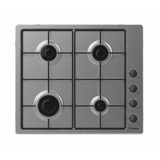 Candy CHW6LBX Acciaio inossidabile Da incasso Gas 4 Fornello(i)