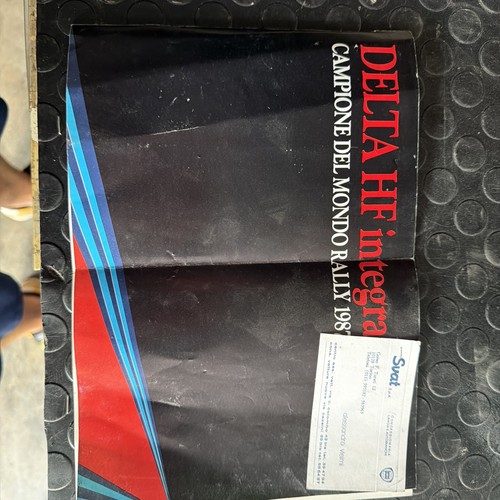 Depliant lancia delta - depliant,