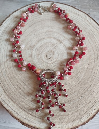 Collana collier fatto mano - collier,
