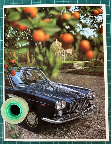 Rara pubblicità lancia flavia - rara,