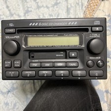 ✅ 2002 2003 2004 Honda CRV Am Fm 6 Disc Cd Cassette Radio Stereo 39100 S9A A201