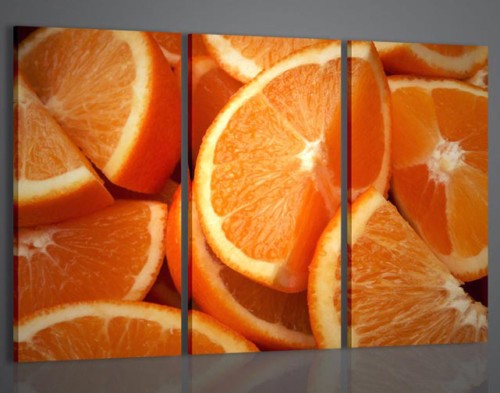 Quadri moderni orange fruit - quadri,