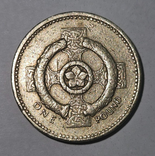 1996 one pound coin uk - coin, gb