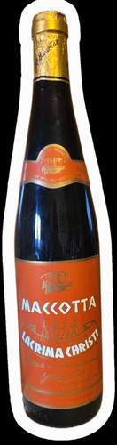 Bottiglia lacrima cristi 1970 - bottiglia,