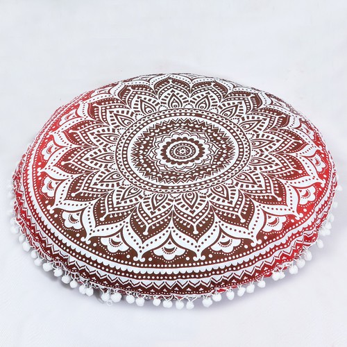 Copricuscino rotondo mandala