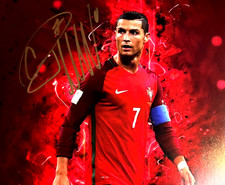 CRISTIANO RONALDO autografo