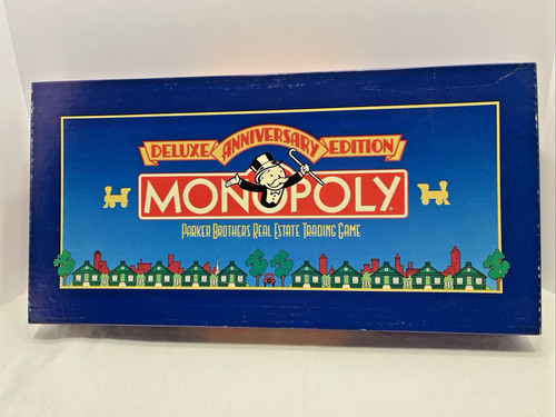 Monopoly deluxe anniversary - monopoly,