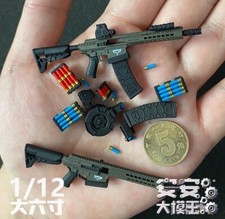 Modellino accessori pistola Gen12 scala 1/12 per figura 6'' Mezco Notaman Huski Figma