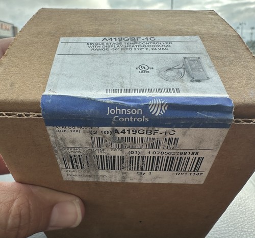 Johnson controls a419gbf - johnson,